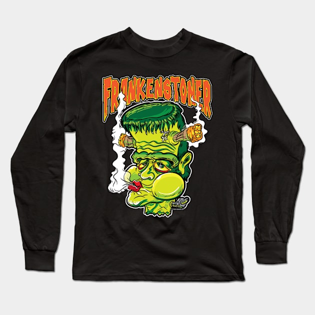 Franken-Stoner Long Sleeve T-Shirt by eShirtLabs